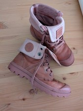 Palladium Damen Lederboots Gr. 40 Blasrot