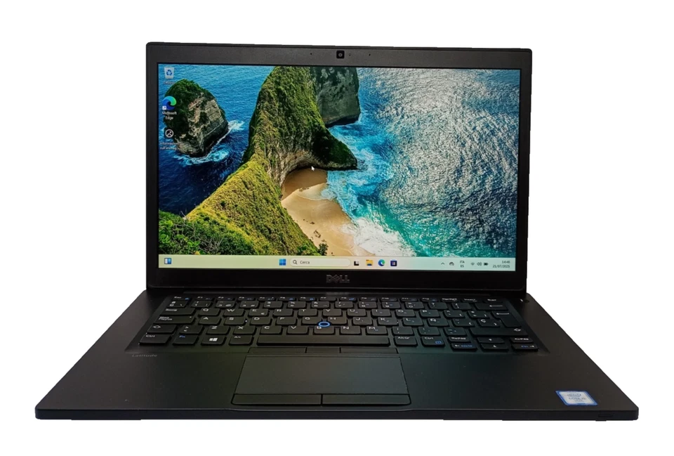 Portatile Notebook DELL Latitude 7480 IPS i5-6300U RAM 8GB SSD 256GB WIN 11 Pro - Immagine 2 di 4