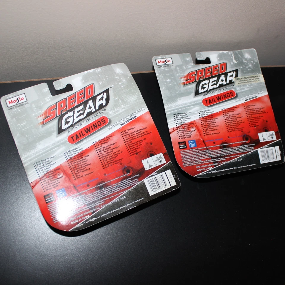 Maisto Tailwinds Speed Gear EF-2000 Eurofighter Jet Fighter & Stunt Plane - Image 4 of 4