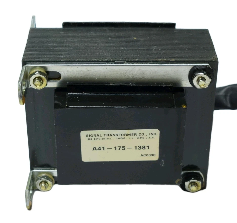 TRANSFORMADOR DE SEÑAL A41 175 1381 60Hz 115 VAC Foto 2 de 4