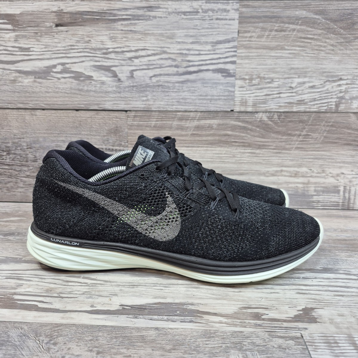 Rare Nike Lunarfly 3 Mens Shoes Sneakers Sz 10 Black Running Athletic 487753-003 Amazon.com | Nike Zoom Rival D 10 Mens Track Spike907566-003  main image 3