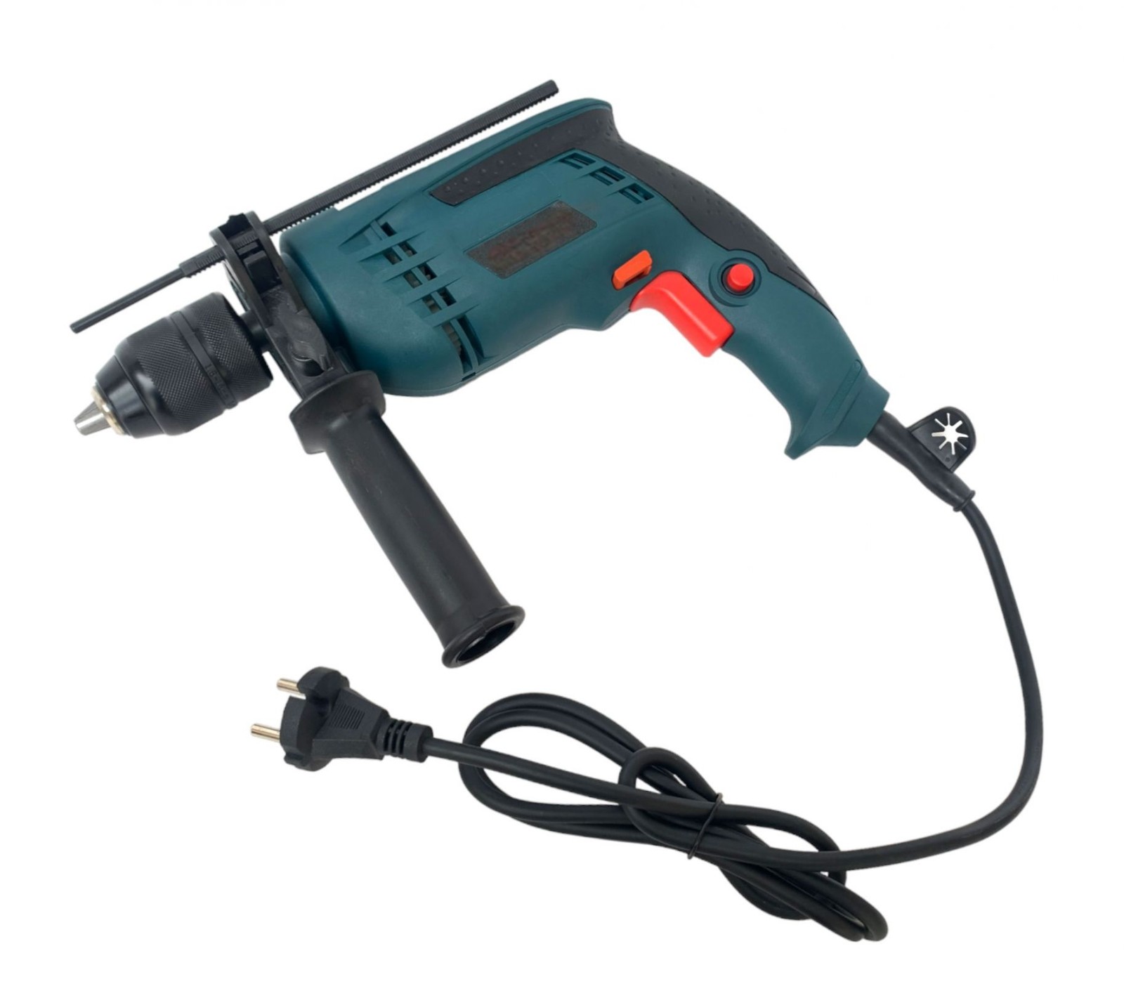 Trapano Avvitatore a Percussione 1050W 2700RPM Mandrino 13mm Autoserrante foto 6