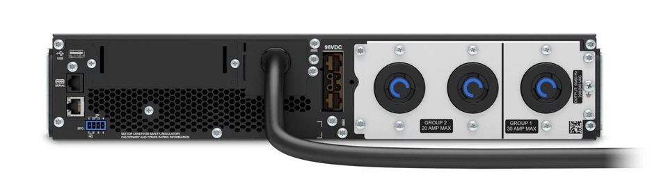 APC SRT3000RMXLT 3000VA 208V On-Line Network Smart-UPS Power Battery Backup - Image 2 of 2