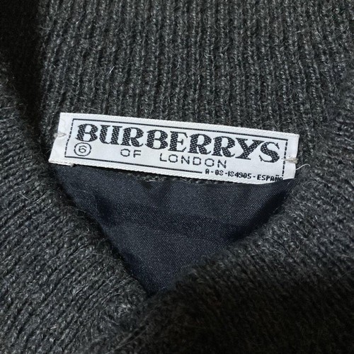 Cardigan BURBERRY taglia L 80S Spagna misto cashmere alpaca - Foto 5 di 11