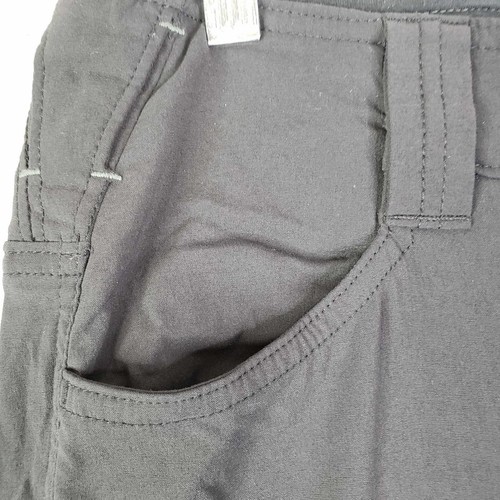 Pantalones Columbia Para Mujer Talla 8 Omni-Escudo Senderismo Negros Pierna Recta Convertibles - Imagen 8 de 15