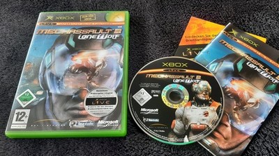 MICROSOFT XBOX CLASSIC Mechassault 2 -Lone Wolf Komplett mit Anleitung CIB