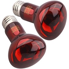 Red Light Bulb for Reptile Terrarium 50W
