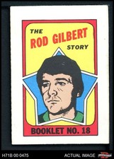 1971 Topps O-Pee-Chee Booklets #18 Rod Gilbert Rangers-Hockey HOF 5 - EX