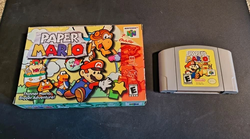 Paper Mario (Nintendo 64) N64 – Original Box + Cartridge