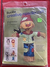 Bucilla Mr Scarecrow Creative Needlecraft Kit 2375 Vintage 18.5 in WIZARD OF OZ
