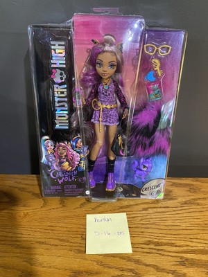 CLAWDEEN WOLF 2022 Monster High w/ CRESCENT  PET G3 Reboot NEW IN BOX