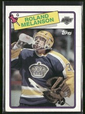 1988-89 Topps Roland Melanson #160 Los Angeles Kings