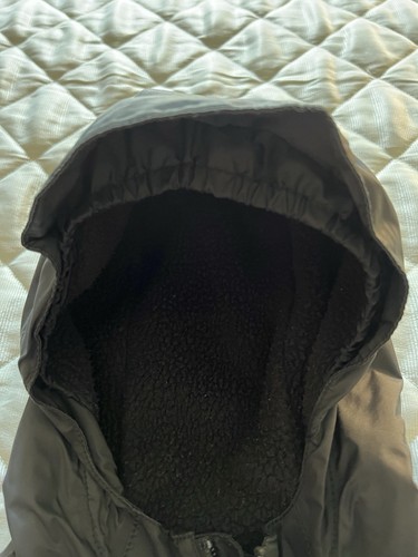 Boys The North Face Fleece Lined Dryvent Jacket Black Gray XS 6 - Afbeelding 12 van 14