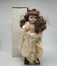 Alberon Adele 18" Porcelain Collector's Doll with Certificate and Box