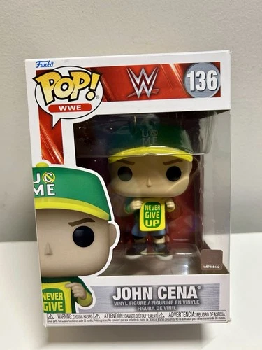 Funko Pop! John Cena #136, Never Give Up, WWE, Wrestling