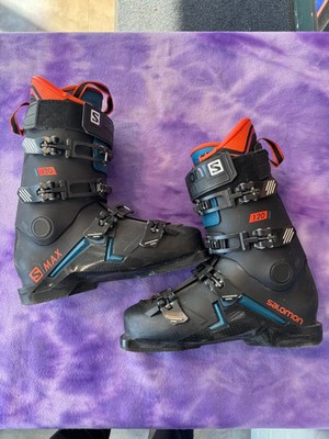 Mondo 28 & 28.5 Men's Salomon SMAX 120 Ski Boots Stiff Flex (Used)