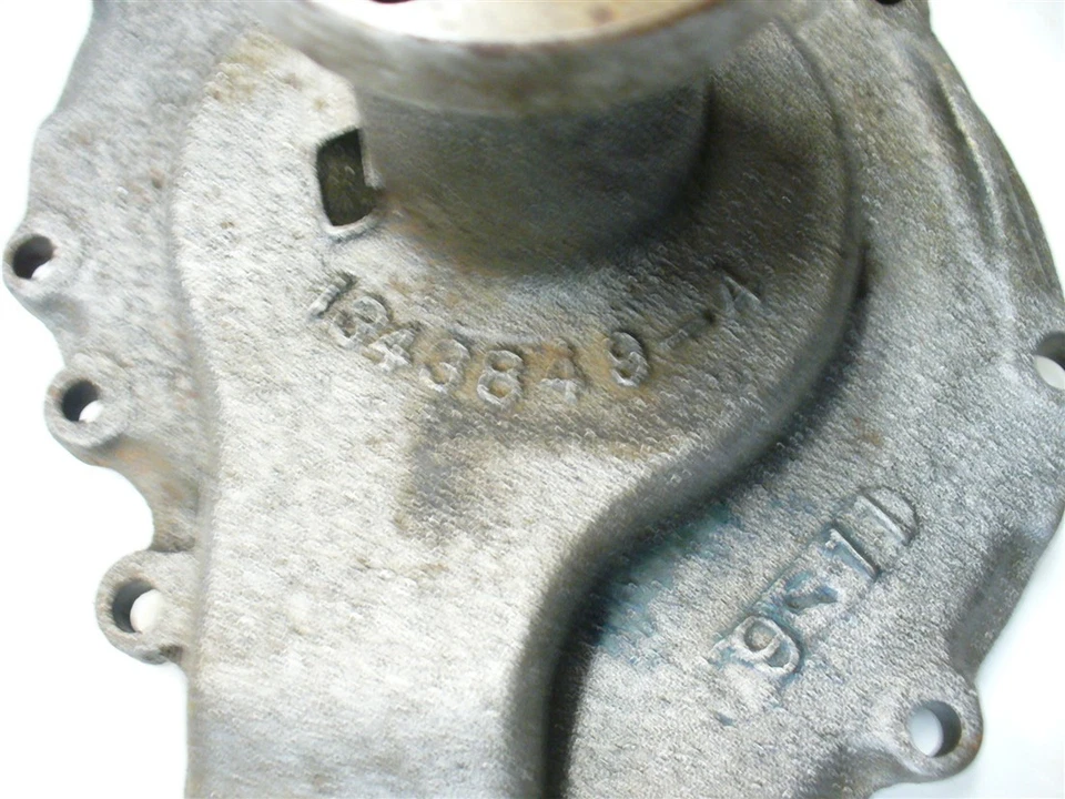 Bomba de agua Buick Nailhead V8 1953-55 reconstruida fundición original #1343849 Foto 2 de 3
