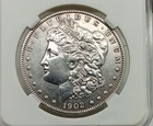 1902-0 U.S. MORGAN SILVER DOLLAR COIN Good Grade