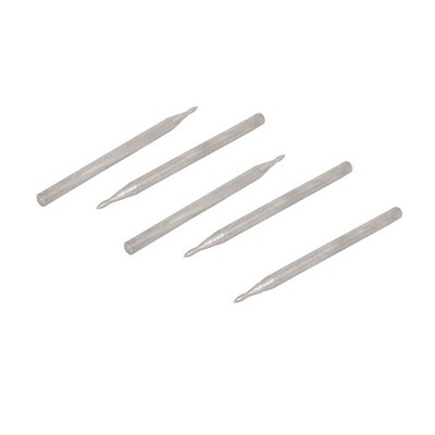 2.35mm Shaft 1.2mm Diamond Head Tip for Stone Grinding Mounted Tip 5pcs.