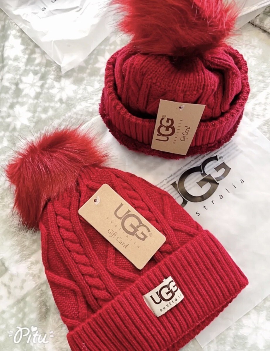 UGG Cable Knit Beanies One Size Fits Most New With Tags | eBay
