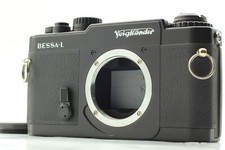   Near Mint   Voigtlander BESSA-L 35mm SLR Film Camera Body Black JAPAN 690A