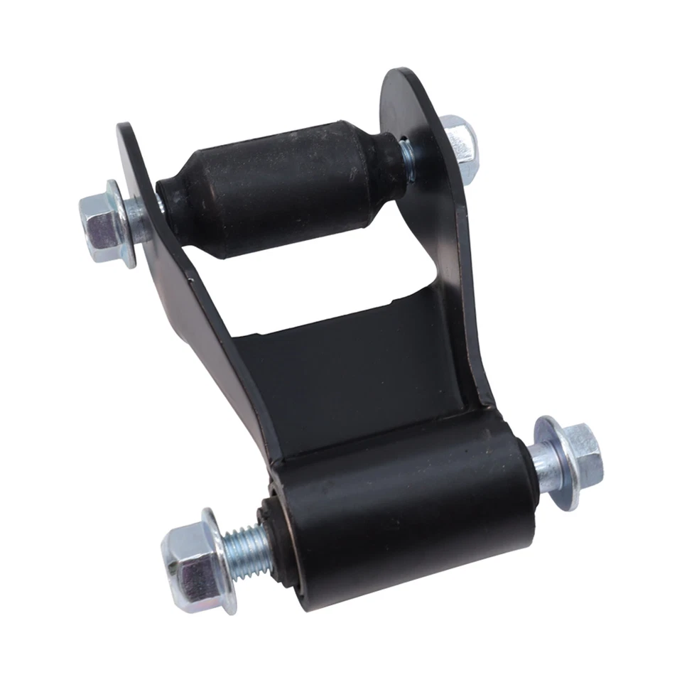 Rear L&R Leaf Spring Shackle Bracket Hanger Kit for 97-04 Ford F150 F250 F350 Foto 3 de 4