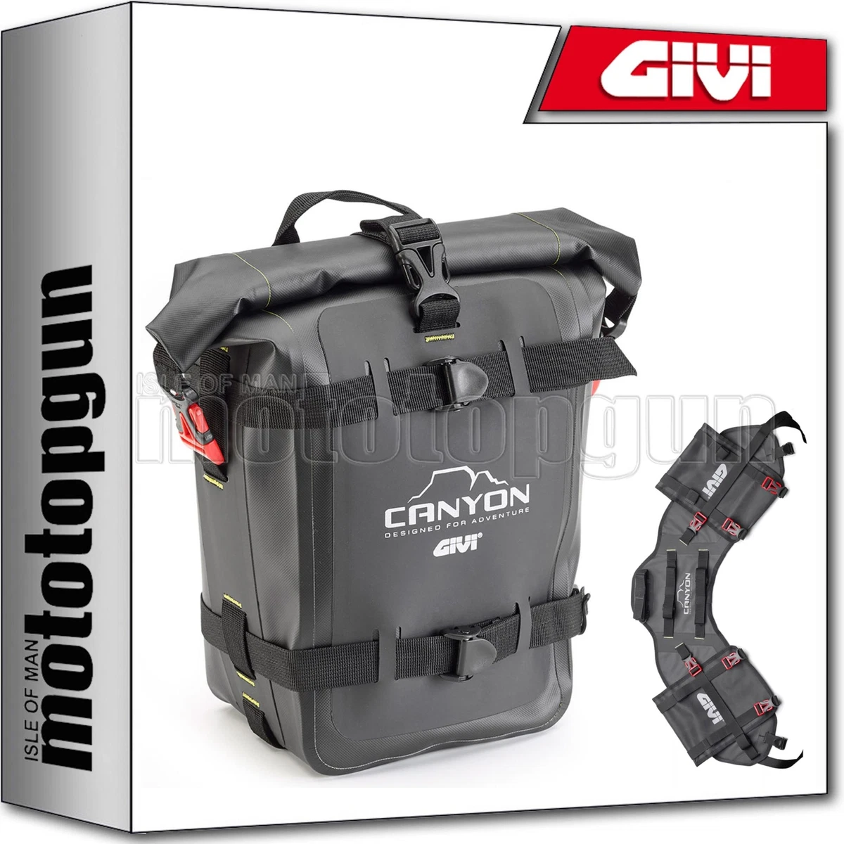 GIVI GRT722 CARGO BAG + SUPPORT CANYON 8019606265722 | eBay