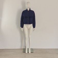 Stella Mccartney X Adidas (m) Blue Jacket Uk 12 14 Eu 40 42 Bomber Padded