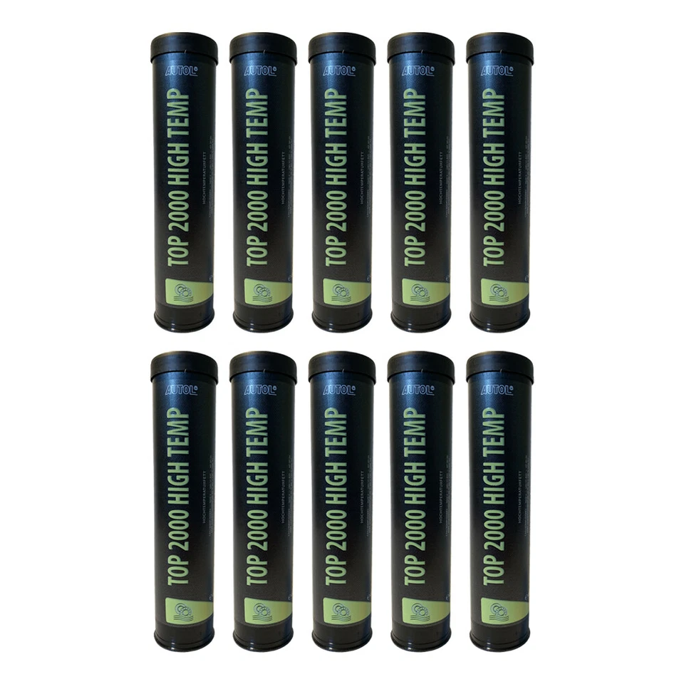 Autol Top 2000 High Temp Fett 10 x 400 gr Kartusche KP 2 P-20 NLGI 2