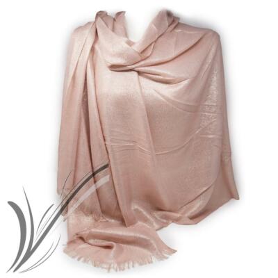 Rosa Cipria Scialle Color Cipria Coprispalle Stola Color Rosa