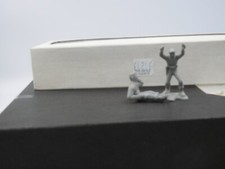 Marx 45mm Tom Corbett Spacemen Sitting and Hands Up Running