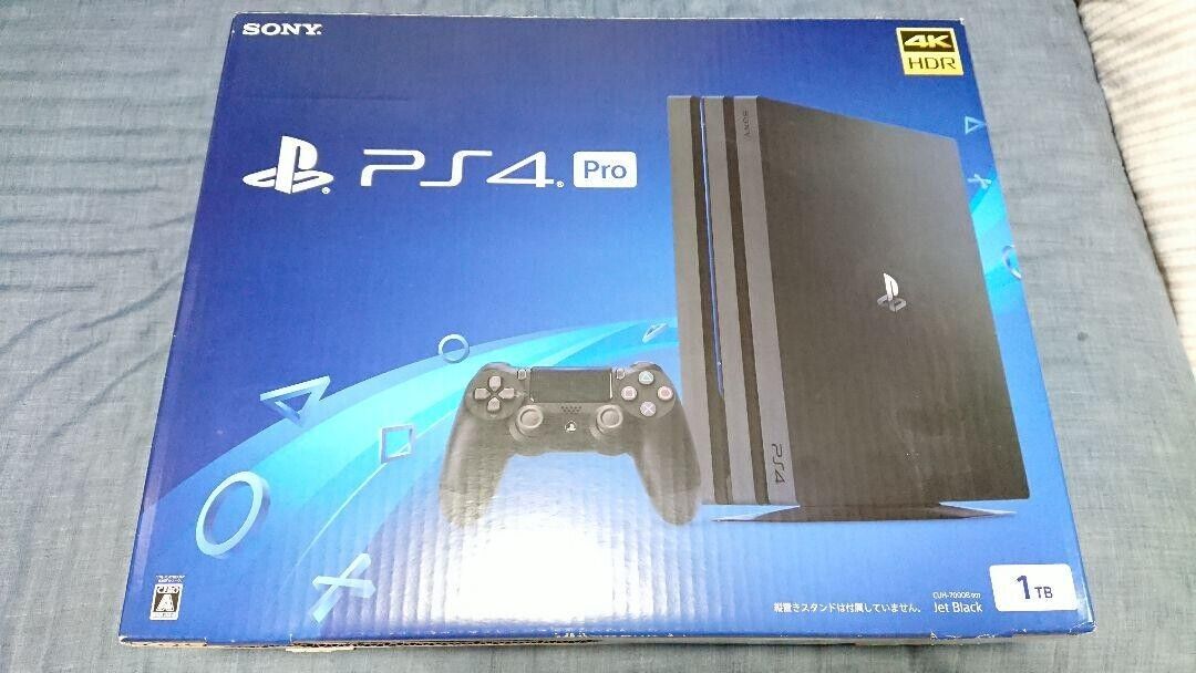 PS4 Pro 1TB CUH-7000B B01 Jet Black