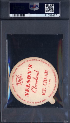 1952 Dixie Cup Nelsons Ice Cream Alan Ladd PSA 9 - Picture 2 of 2