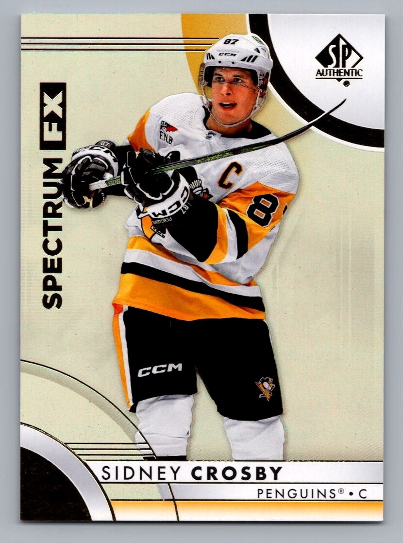 2023-24 SP Authentic Spectrum FX #S-40 Sidney Crosby Unscratched