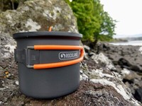 Outdoor TöPfe Travel Light 0,6L Camping Kochtopf Klappgriff Topf Mit Deckel