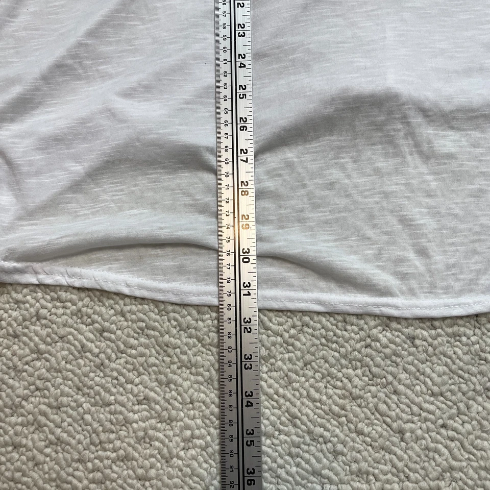 Camiseta sin mangas Boohoo para mujer blanca mediana con correas coloridas sin espalda suave Foto 4 de 4