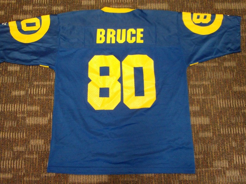 ISAAC BRUCE #80 ST.LOUIS LOS ANGELES RAMS STARTER NFL GAME FOOTBALL JERSEY SZ XL