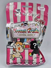 New & Factory Sealed Tokidoki Frozen Treats Unicorno Blind Bag Plush Clip-On