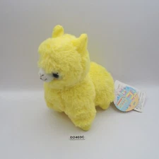 Alpaca D2403C Alpacasso Yellow Amuse Yellow Rainbow Plush 6" Toy Doll Japan