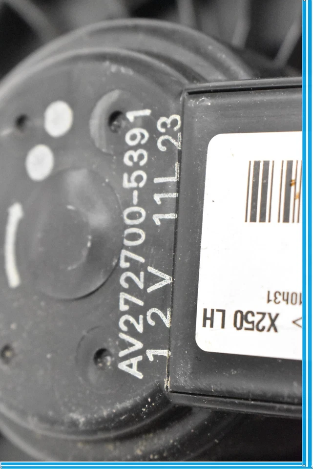 10-18 Jaguar XJ XJL XJR XF XFR XFR-S aire acondicionado aire acondicionado ventilador ventilador motor OEM Foto 4 de 4