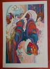 Isaac MAIMON  "Reception"  1995 LARGE Original Serigraph Pencil Signed 225/275 — photo 4