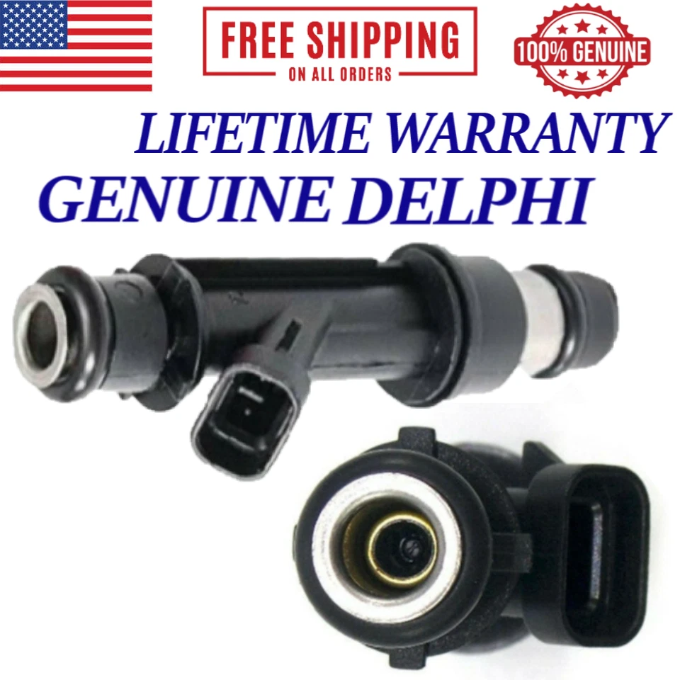 Injetores de combustível OEM DELPHI x6 para 98-04 Chevy GMC Isuzu Buick Acura Oldsmobile V6 - Imagem 3 de 3