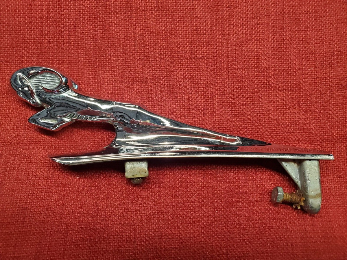 1939 Dodge Leaping Ram Hood Ornament #788349 OEM | eBay