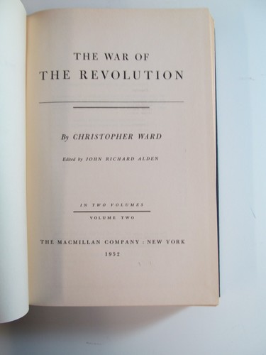 War of The 1776 Revolution 1952 Christopher Ward 2 Volumes Map Illustrations - Picture 17 of 24