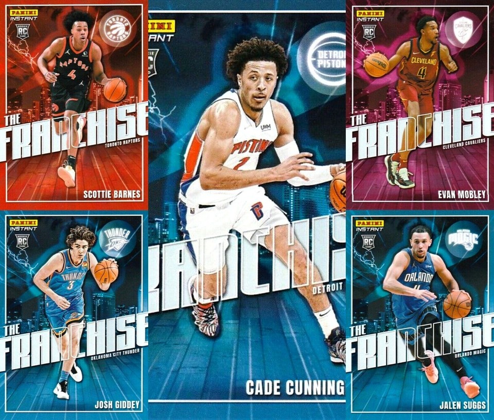 2021-22 PANINI THE FRANCHISE NBA CARDS #1 - 30 SINGLES - YOU PICK 1/596 IN STOCK