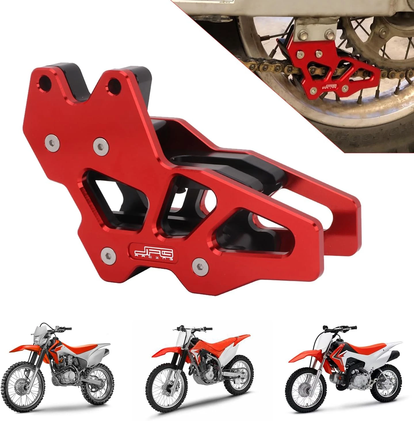 Anxin Motorcycle Chain Guide Guard Protector CNC for CRF150F 2003-2009 2012-2017