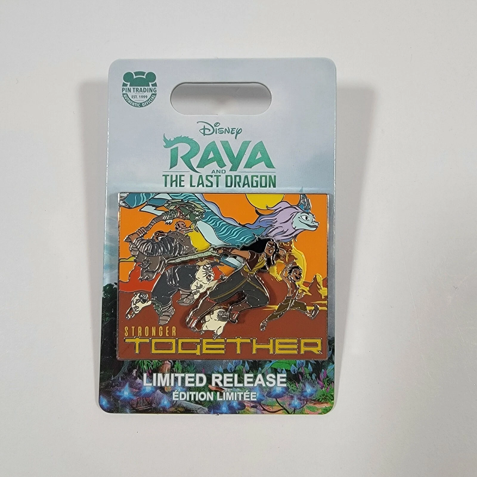 2021 Disney Parks Raya and the Last Dragon Stronger Together Pin LR NEW