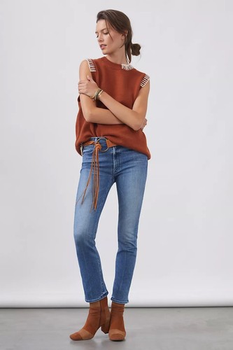 Anthropologie Mother The Dazzler Ankle 