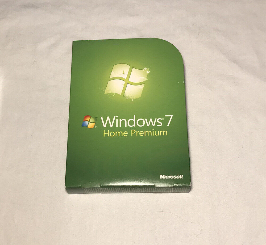 Microsoft Windows 7 Home Premium Full Version 32 / 64 Bit Dvd Ms Win W/ Key  | Inox Wind