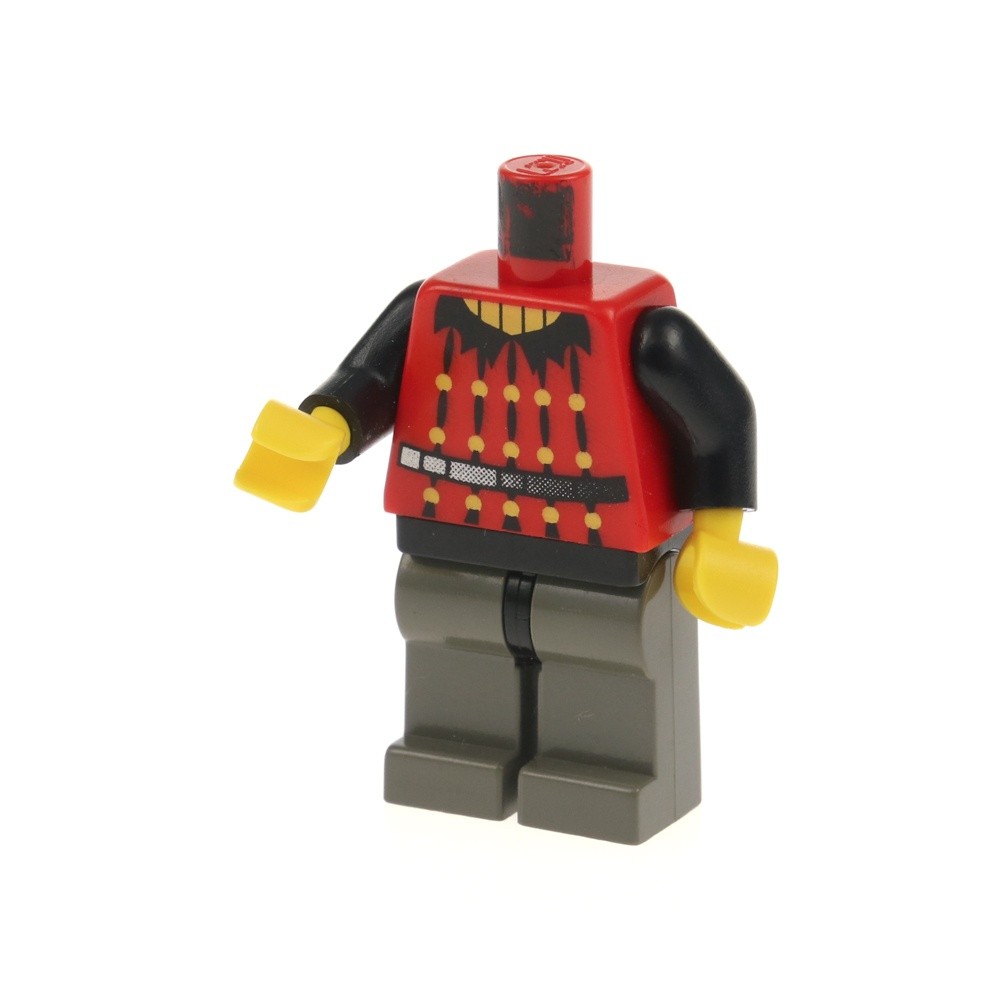 1x LEGO Minifigure Torso Legs Fright Knights Bat Lord cas022a 970c10 973px125